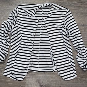 Large black/white blazer